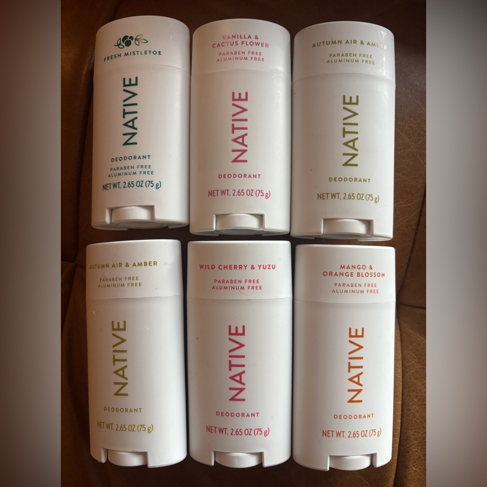Native Deodorant Collection